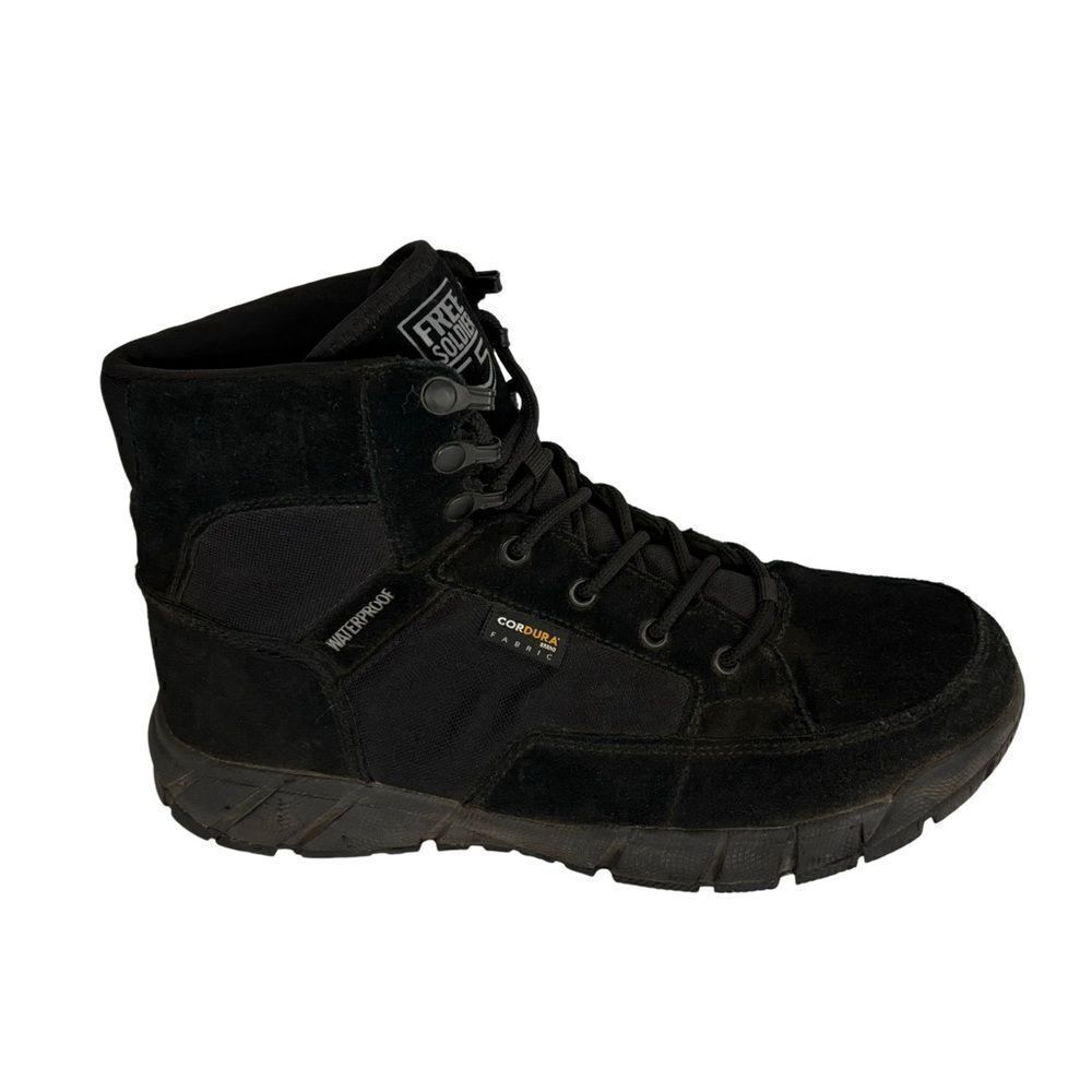 Men’s Free soldier black combat boots size 11